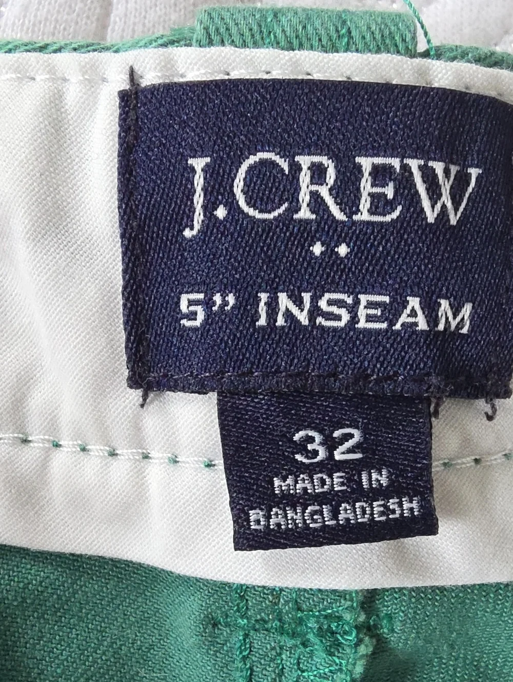 Men's J Crew Size Medium Shorts, 5 Inch Inseam